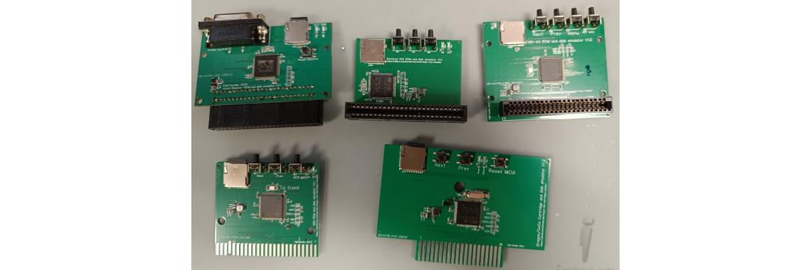 Cartridge and disk emulator Cartridge and disk emulator